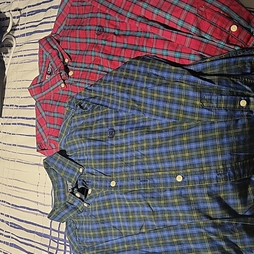 Chaps Long sleeve shirts (sz 14-16)